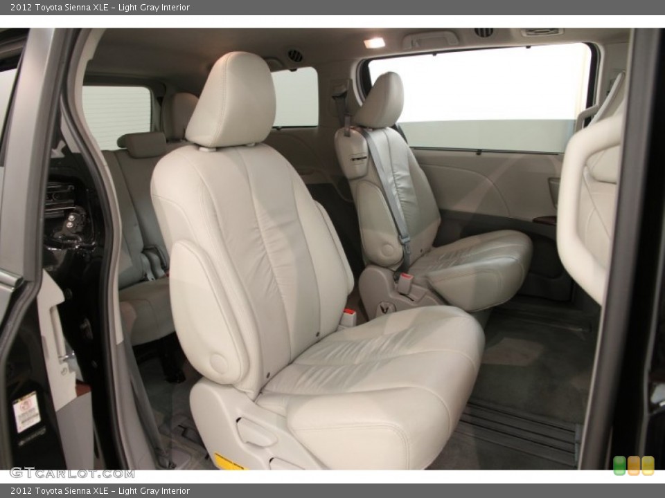 Light Gray Interior Rear Seat for the 2012 Toyota Sienna XLE #96075413