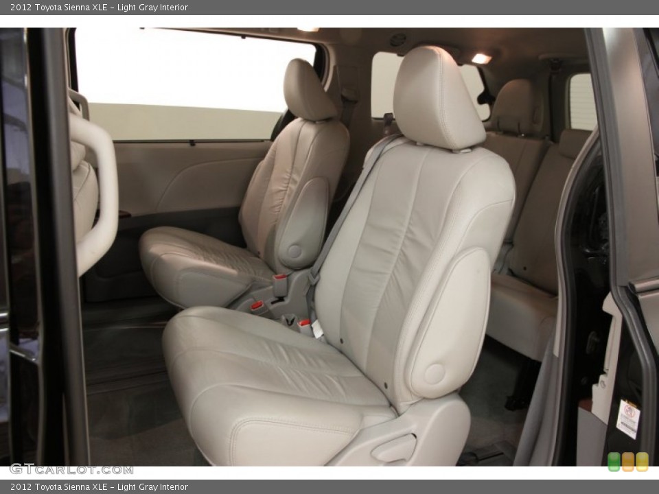 Light Gray Interior Rear Seat for the 2012 Toyota Sienna XLE #96075429
