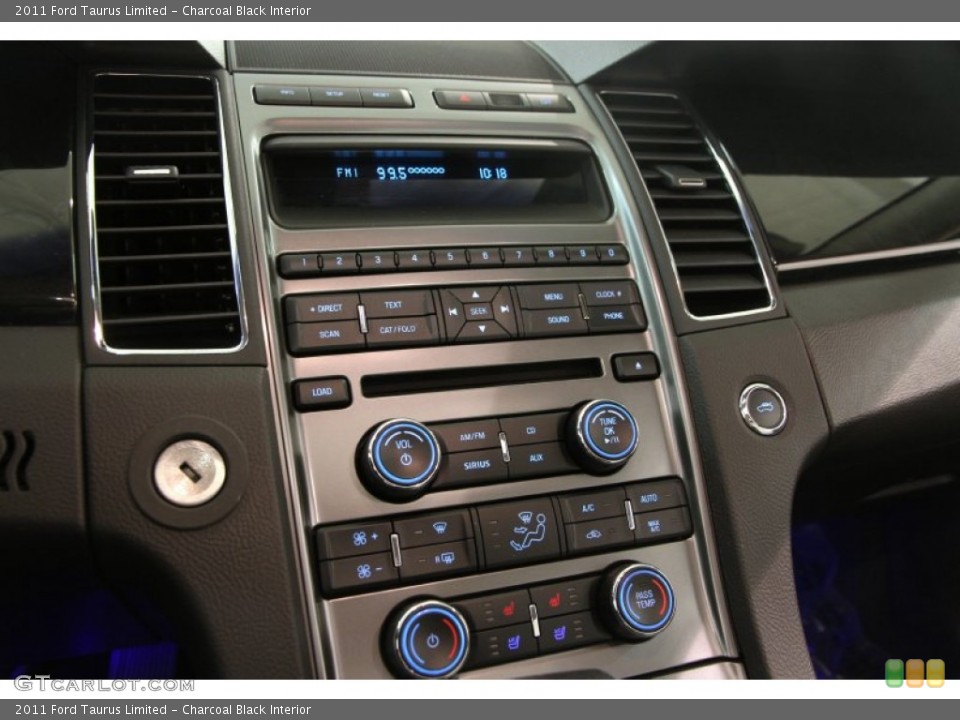 Charcoal Black Interior Controls for the 2011 Ford Taurus Limited #96075750