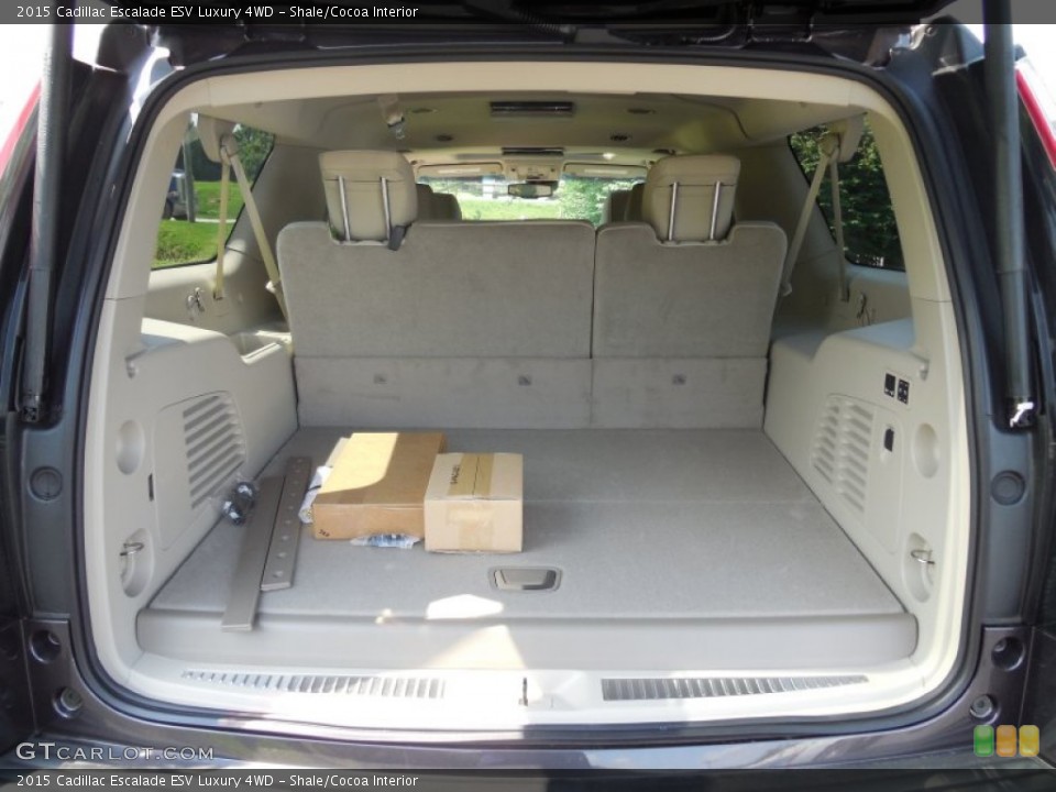 Shale/Cocoa Interior Trunk for the 2015 Cadillac Escalade ESV Luxury 4WD #96077403