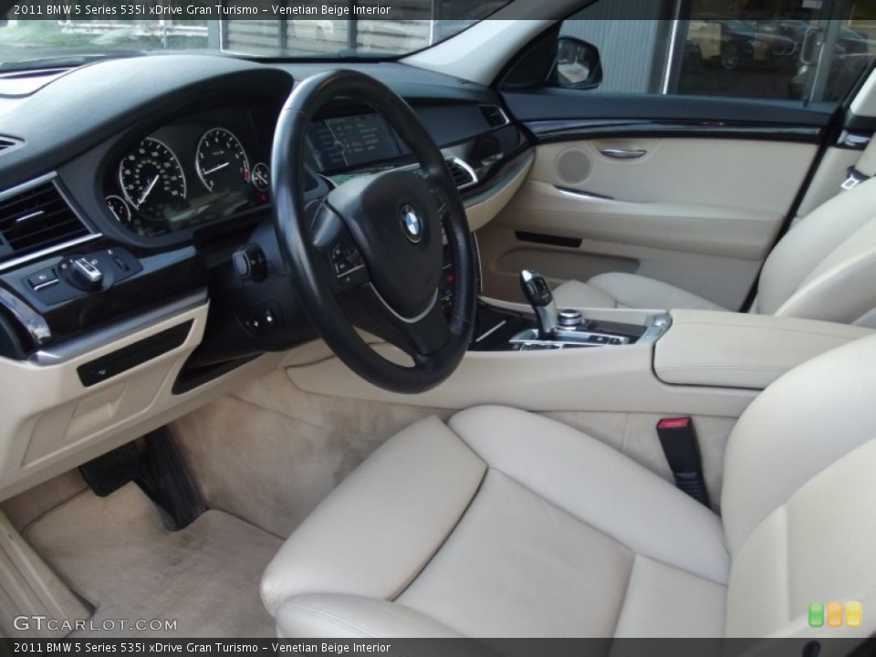 Venetian Beige Interior Photo for the 2011 BMW 5 Series 535i xDrive Gran Turismo #96080988