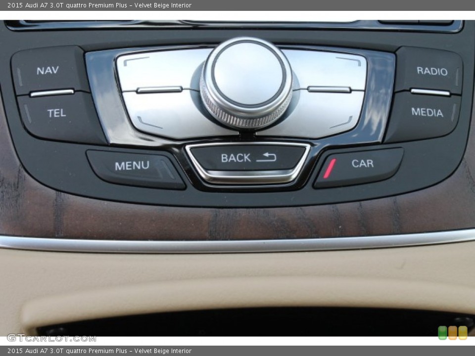 Velvet Beige Interior Controls for the 2015 Audi A7 3.0T quattro Premium Plus #96082068