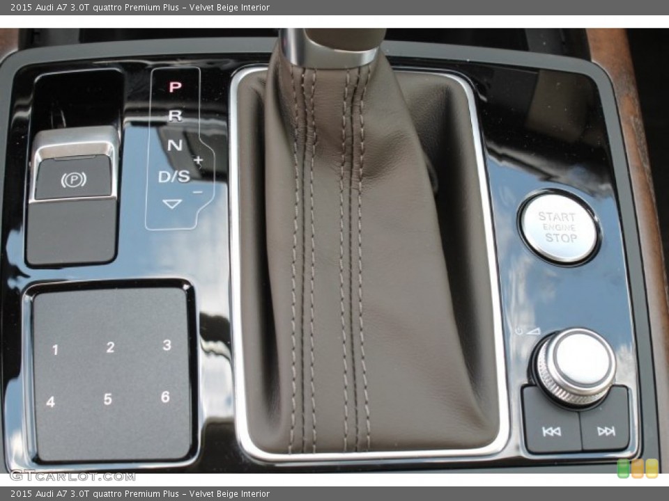 Velvet Beige Interior Controls for the 2015 Audi A7 3.0T quattro Premium Plus #96082083