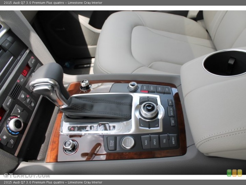 Limestone Gray Interior Transmission for the 2015 Audi Q7 3.0 Premium Plus quattro #96082494