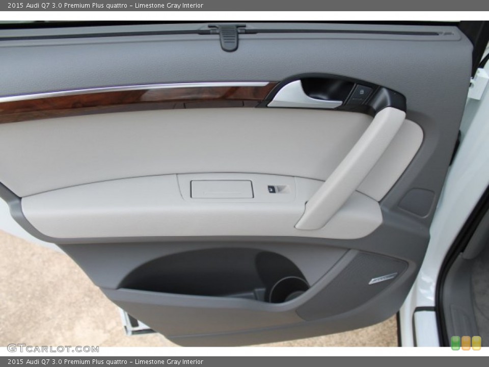 Limestone Gray Interior Door Panel for the 2015 Audi Q7 3.0 Premium Plus quattro #96082635