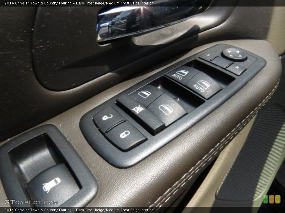 Dark Frost Beige/Medium Frost Beige Interior Controls for the 2014 Chrysler Town & Country Touring #96083826