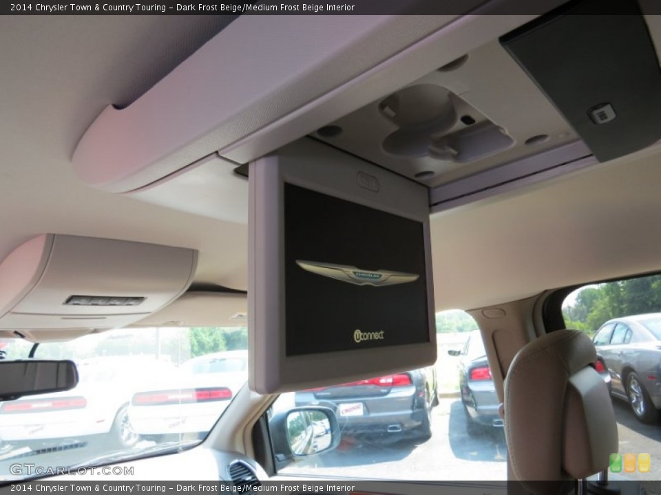 Dark Frost Beige/Medium Frost Beige Interior Entertainment System for the 2014 Chrysler Town & Country Touring #96083838