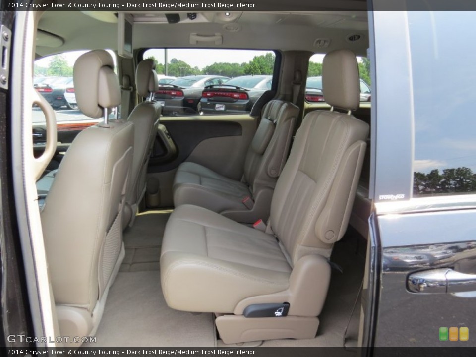 Dark Frost Beige/Medium Frost Beige Interior Rear Seat for the 2014 Chrysler Town & Country Touring #96083856