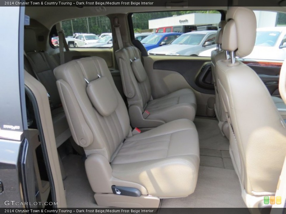 Dark Frost Beige/Medium Frost Beige Interior Rear Seat for the 2014 Chrysler Town & Country Touring #96083928