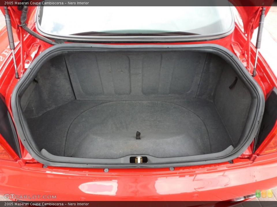 Nero Interior Trunk for the 2005 Maserati Coupe Cambiocorsa #96085125