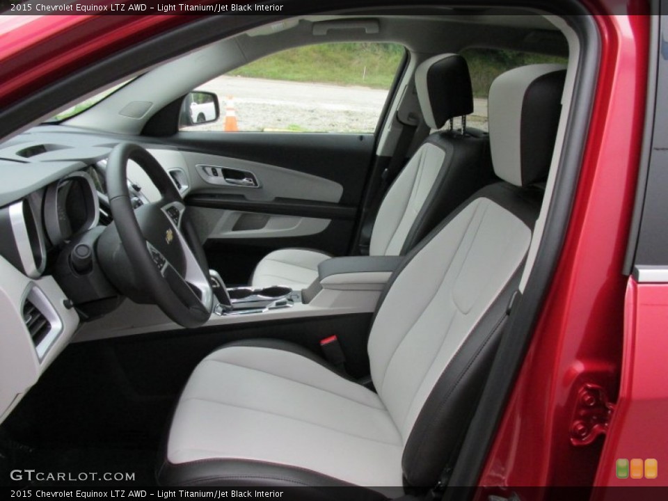 Light Titanium/Jet Black 2015 Chevrolet Equinox Interiors