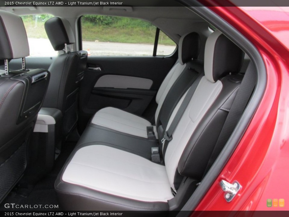 Light Titanium/Jet Black Interior Rear Seat for the 2015 Chevrolet Equinox LTZ AWD #96087934