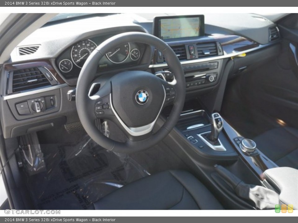 Black Interior Photo for the 2014 BMW 3 Series 328i xDrive Sports Wagon #96088801