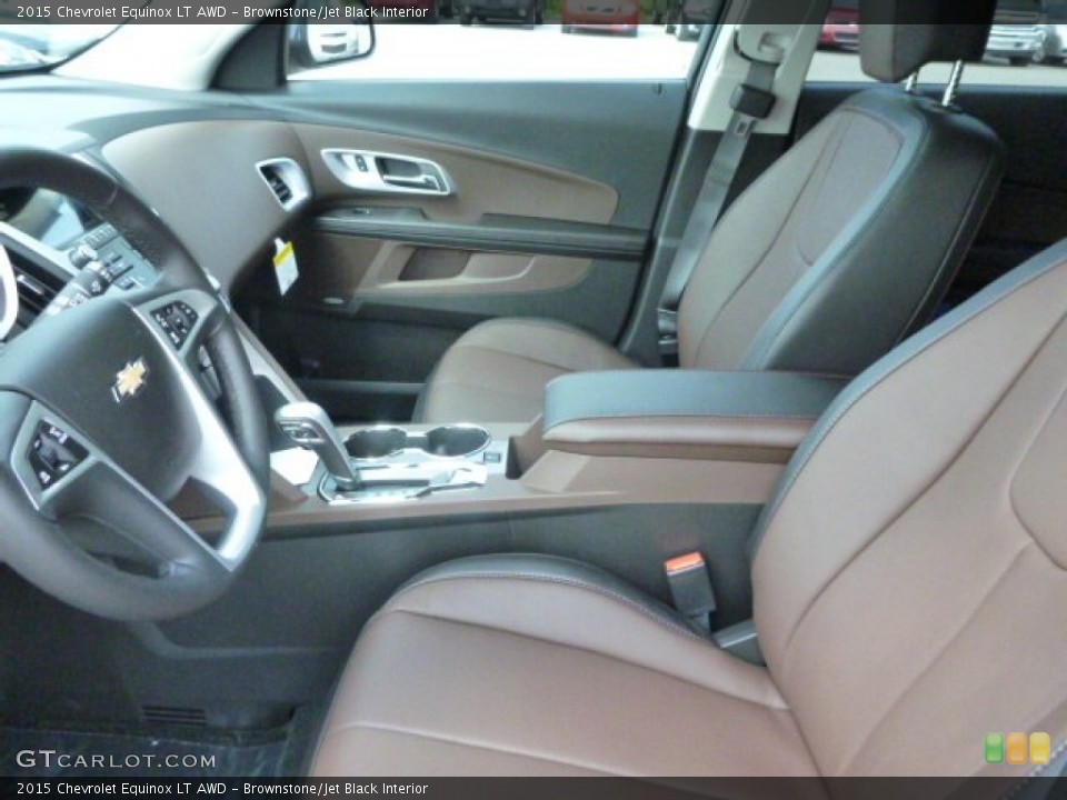 Brownstone/Jet Black Interior Photo for the 2015 Chevrolet Equinox LT AWD #96089539