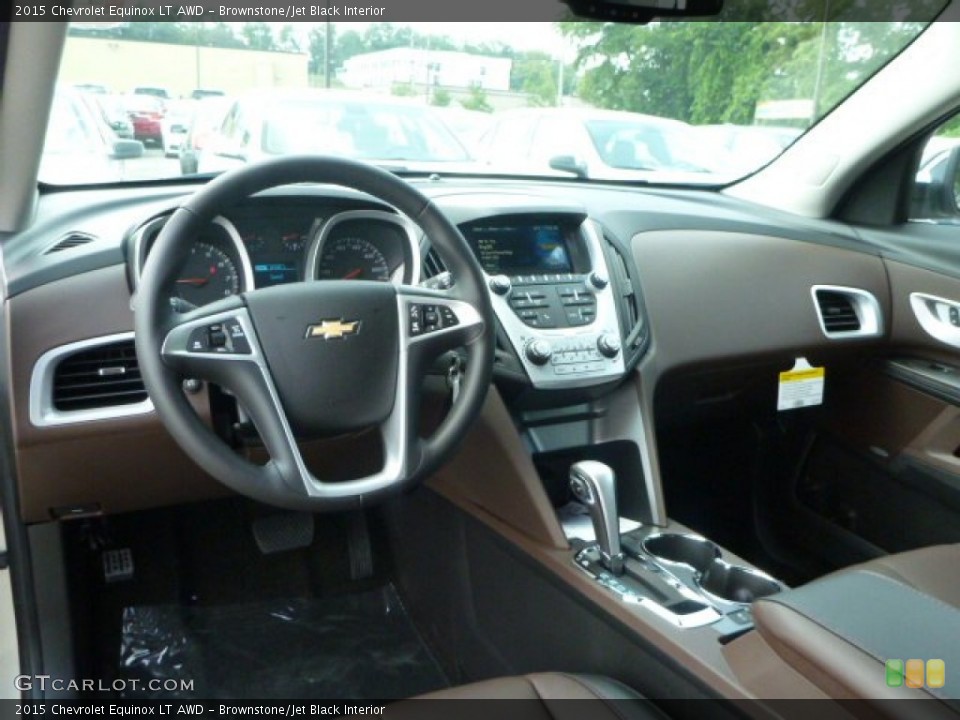Brownstone/Jet Black Interior Prime Interior for the 2015 Chevrolet Equinox LT AWD #96089584
