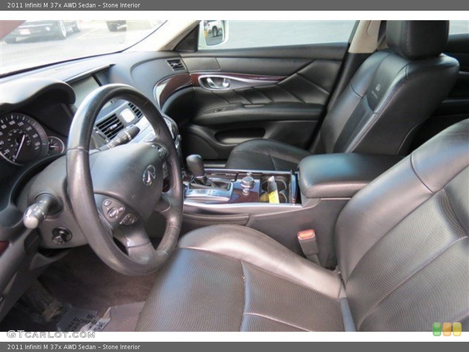 Stone Interior Photo for the 2011 Infiniti M 37x AWD Sedan #96089722