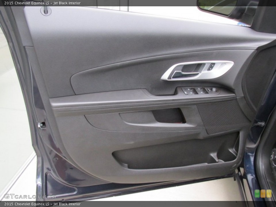 Jet Black Interior Door Panel for the 2015 Chevrolet Equinox LS #96089839