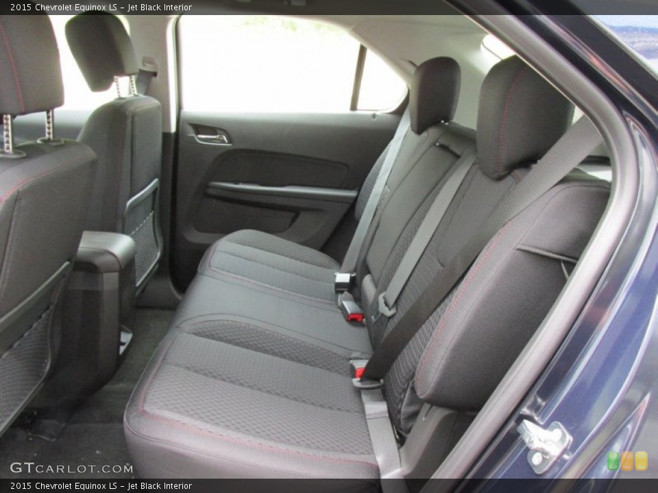 Jet Black Interior Rear Seat for the 2015 Chevrolet Equinox LS #96089890