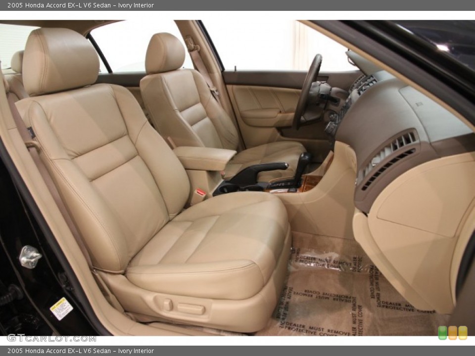 Ivory Interior Front Seat for the 2005 Honda Accord EX-L V6 Sedan #96101973