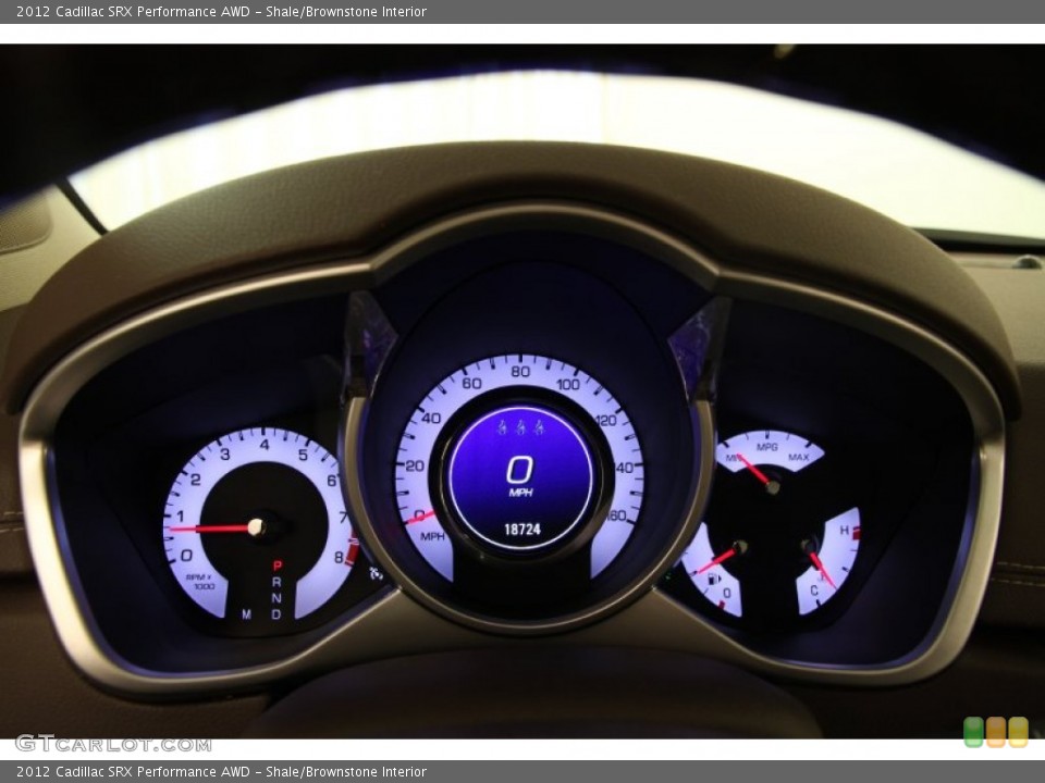 Shale/Brownstone Interior Gauges for the 2012 Cadillac SRX Performance AWD #96102277