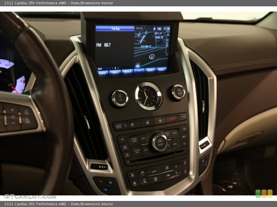 Shale/Brownstone Interior Controls for the 2012 Cadillac SRX Performance AWD #96102301