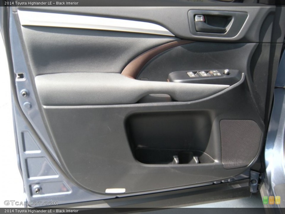 Black Interior Door Panel for the 2014 Toyota Highlander LE #96103837