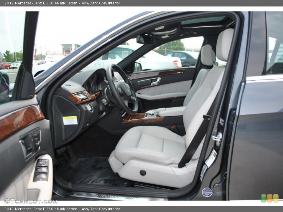 Ash/Dark Grey Interior Photo for the 2012 Mercedes-Benz E 350 4Matic Sedan #96105648