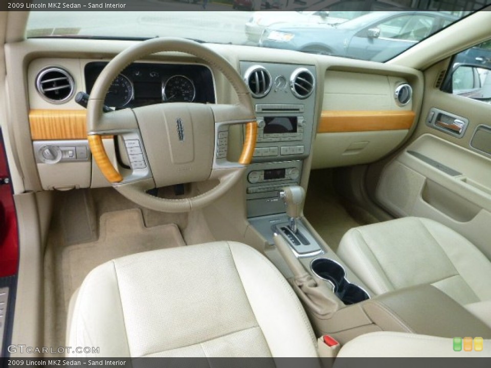 Sand Interior Photo for the 2009 Lincoln MKZ Sedan #96108691