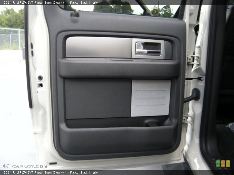 Raptor Black Interior Door Panel for the 2014 Ford F150 SVT Raptor SuperCrew 4x4 #96109195