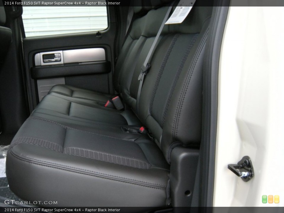 Raptor Black Interior Rear Seat for the 2014 Ford F150 SVT Raptor SuperCrew 4x4 #96109216