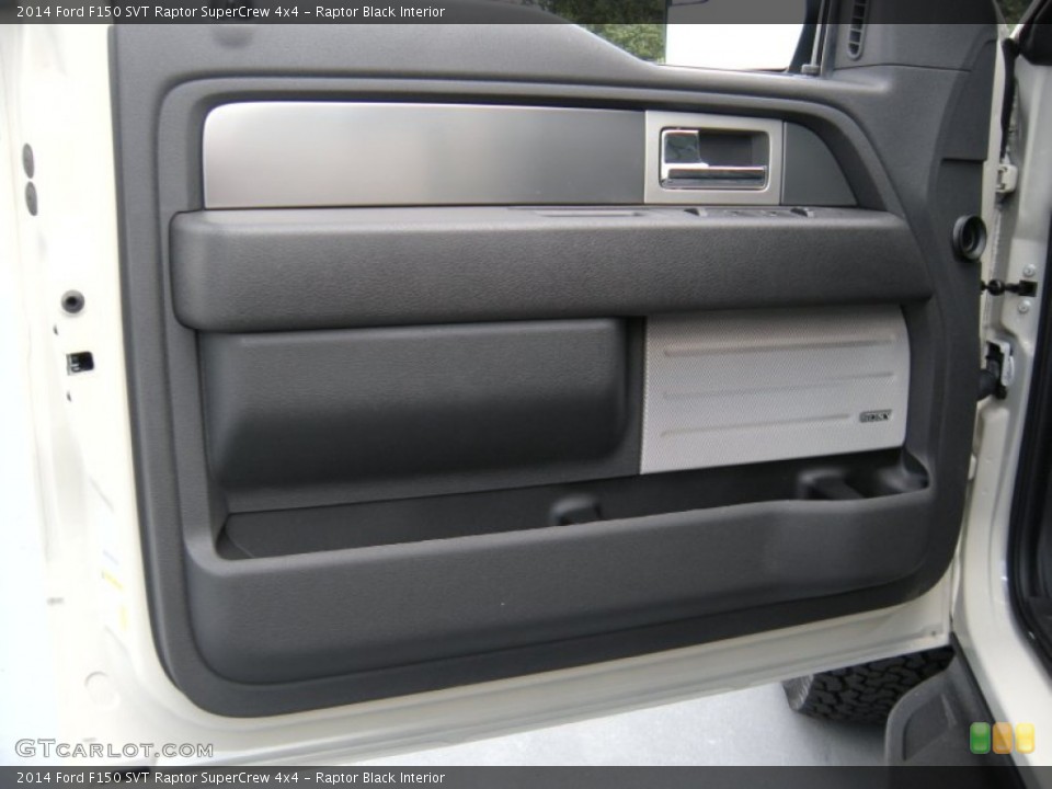 Raptor Black Interior Door Panel for the 2014 Ford F150 SVT Raptor SuperCrew 4x4 #96109238