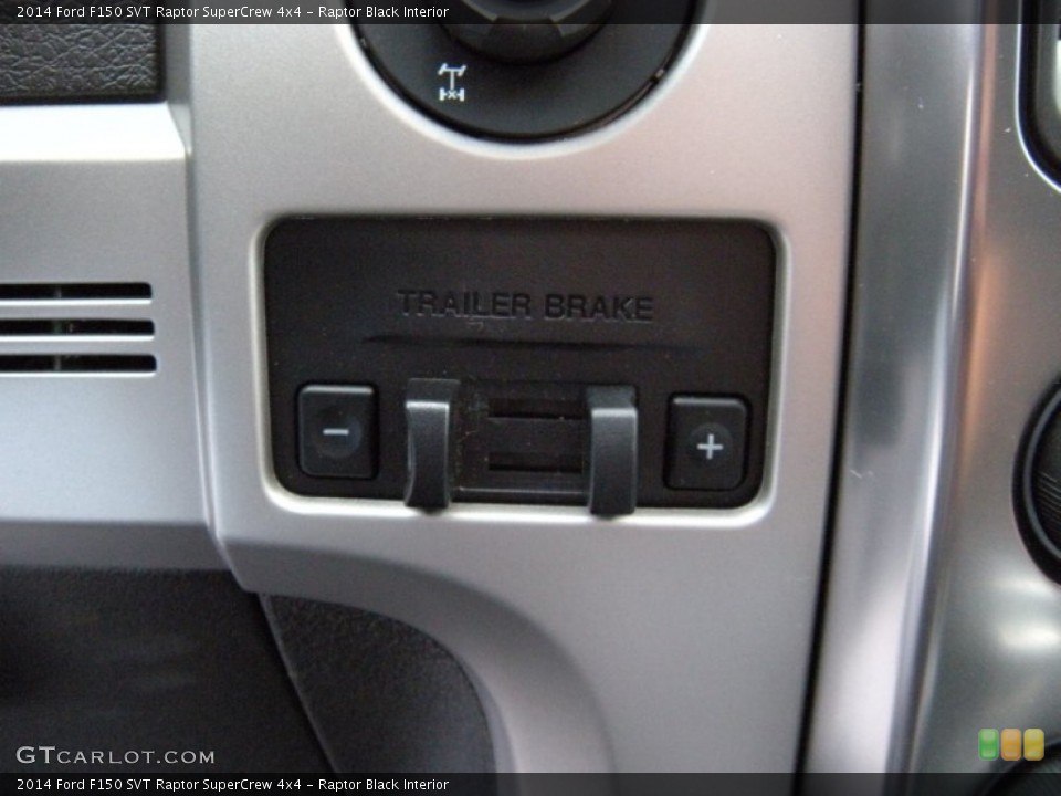 Raptor Black Interior Controls for the 2014 Ford F150 SVT Raptor SuperCrew 4x4 #96109474
