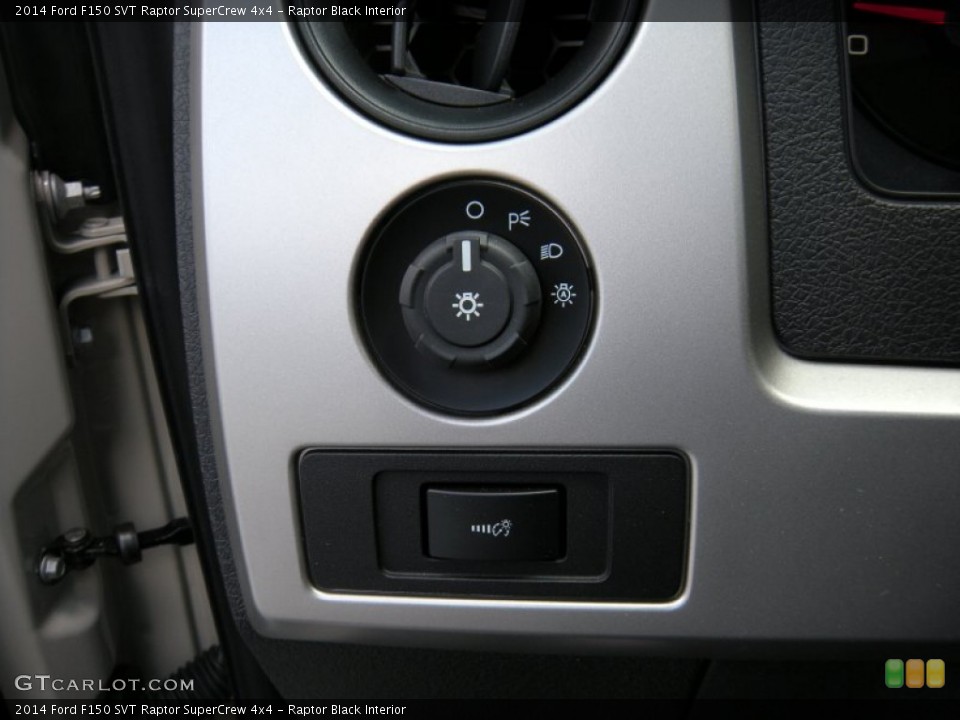 Raptor Black Interior Controls for the 2014 Ford F150 SVT Raptor SuperCrew 4x4 #96109564