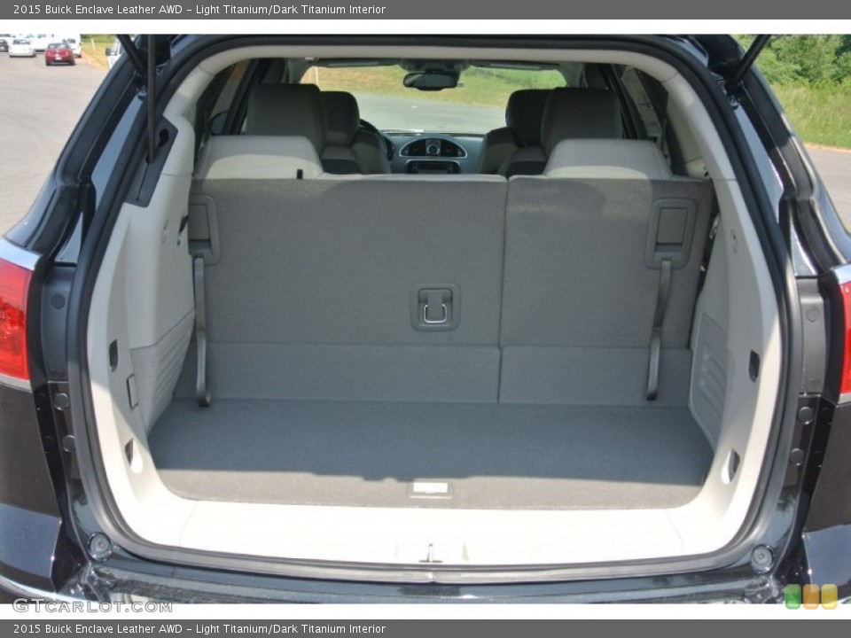 Light Titanium/Dark Titanium Interior Trunk for the 2015 Buick Enclave Leather AWD #96110419