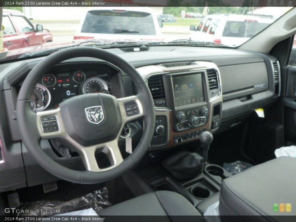 Black Interior Photo for the 2014 Ram 2500 Laramie Crew Cab 4x4 #96117232