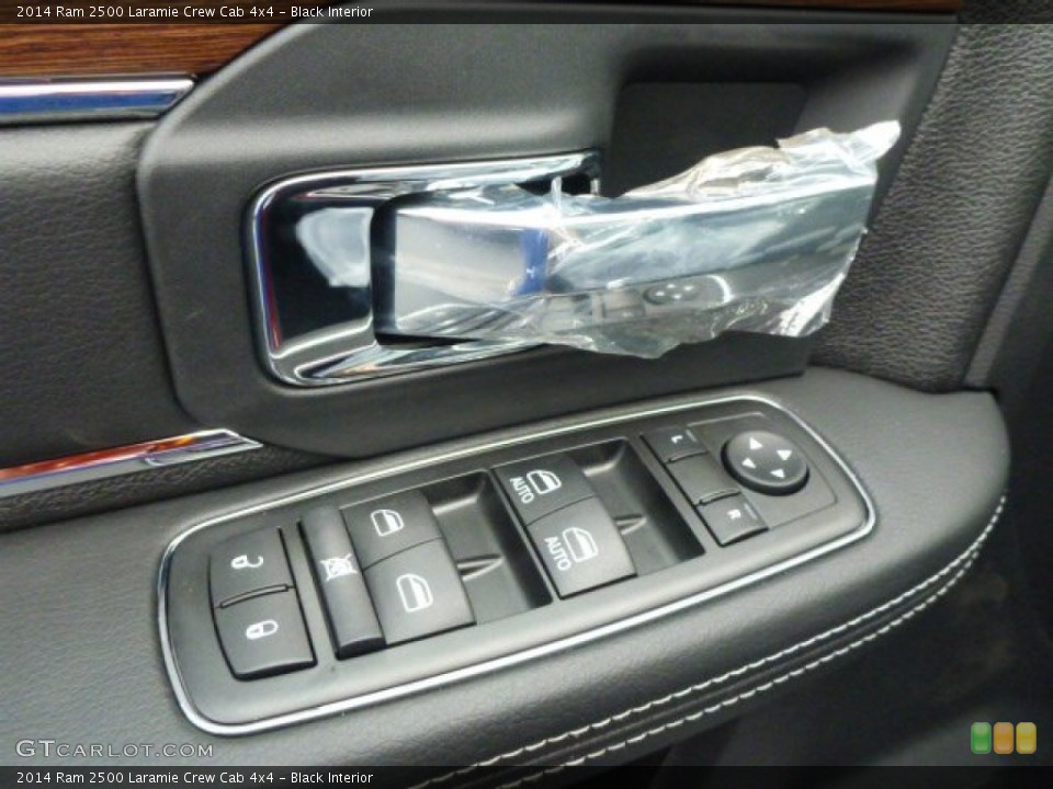 Black Interior Controls for the 2014 Ram 2500 Laramie Crew Cab 4x4 #96117250