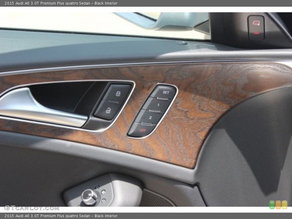 Black Interior Controls for the 2015 Audi A6 3.0T Premium Plus quattro Sedan #96120931