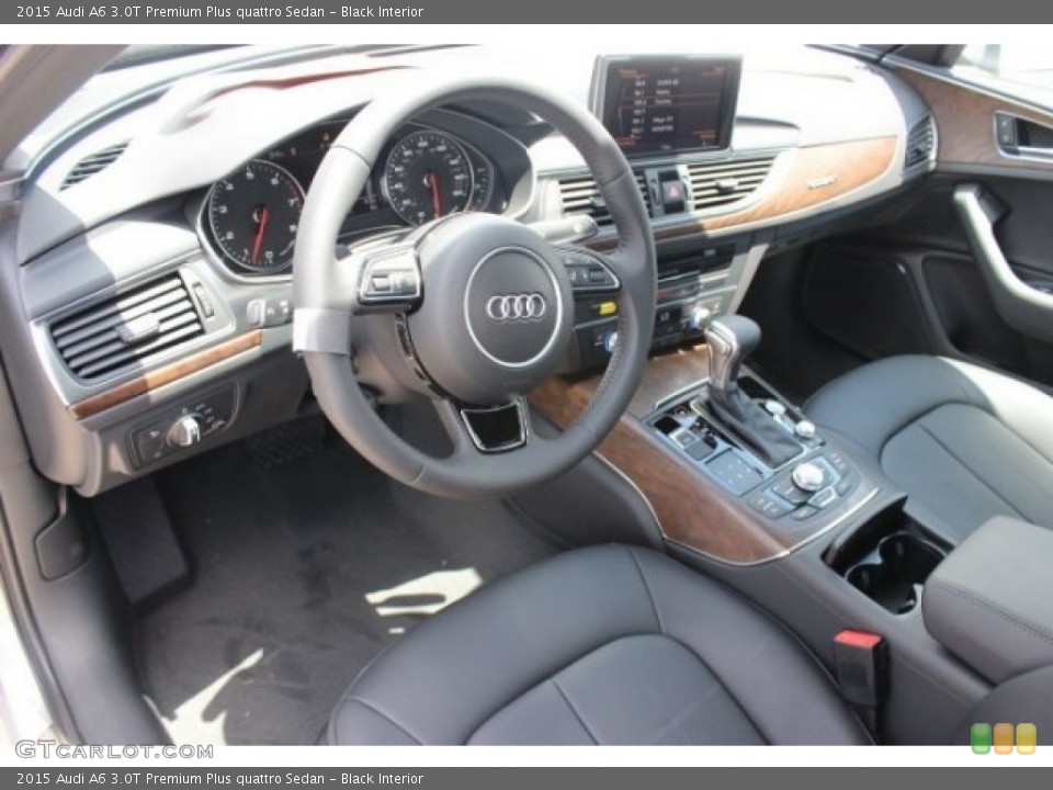 Black Interior Photo for the 2015 Audi A6 3.0T Premium Plus quattro Sedan #96120952