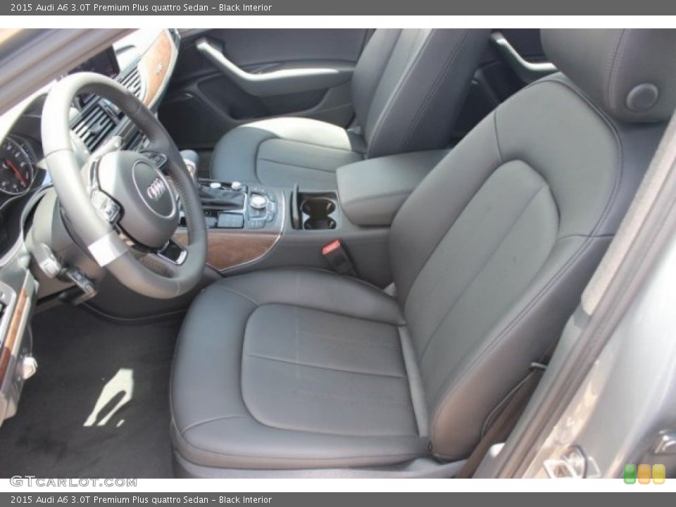 Black Interior Front Seat for the 2015 Audi A6 3.0T Premium Plus quattro Sedan #96120964