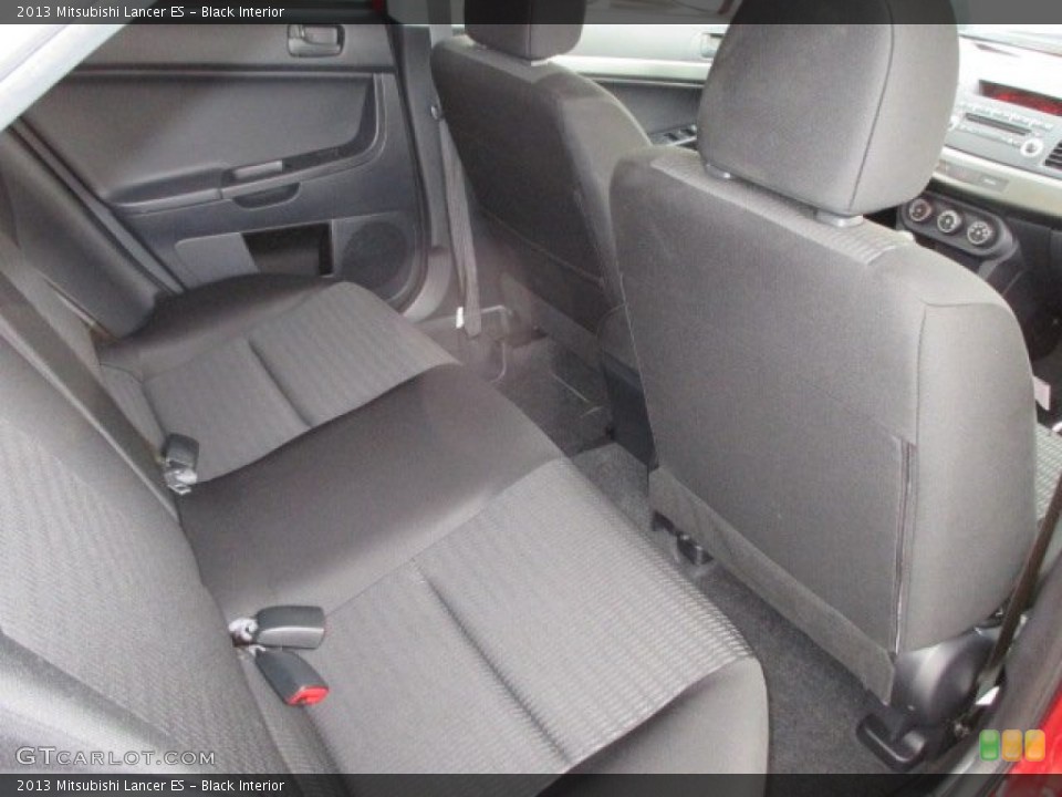 Black Interior Rear Seat for the 2013 Mitsubishi Lancer ES #96121186