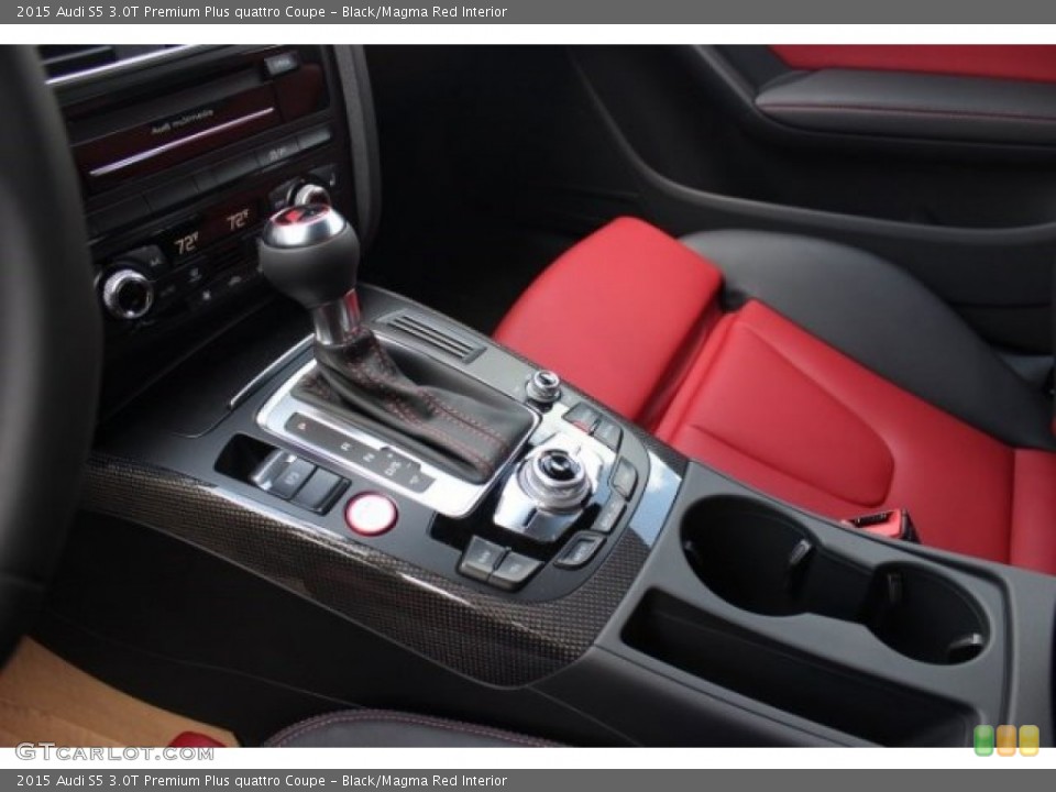 Black/Magma Red Interior Transmission for the 2015 Audi S5 3.0T Premium Plus quattro Coupe #96122668