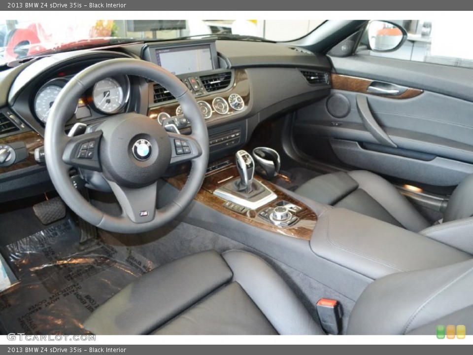 Black Interior Prime Interior for the 2013 BMW Z4 sDrive 35is #96124234
