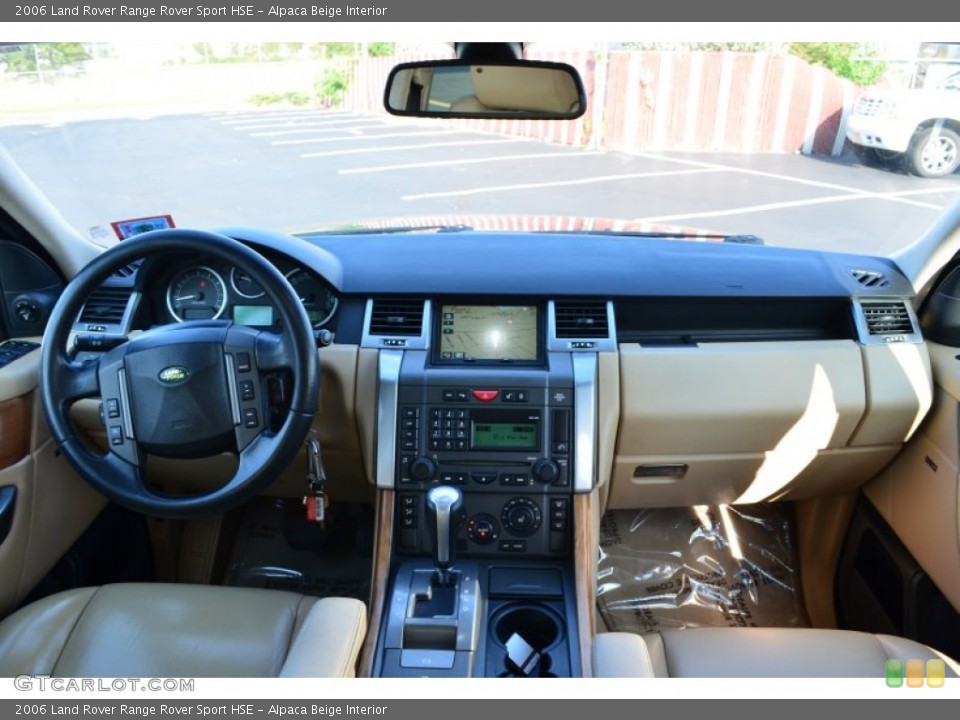 Alpaca Beige Interior Dashboard for the 2006 Land Rover Range Rover Sport HSE #96129209