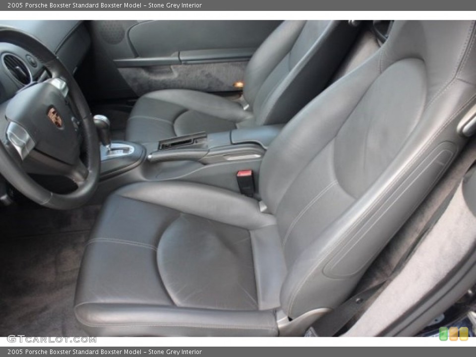 Stone Grey Interior Front Seat for the 2005 Porsche Boxster  #96130115