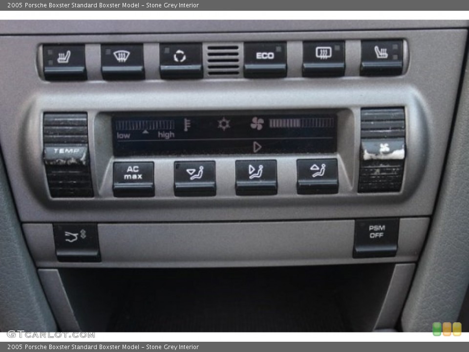 Stone Grey Interior Controls for the 2005 Porsche Boxster  #96130235