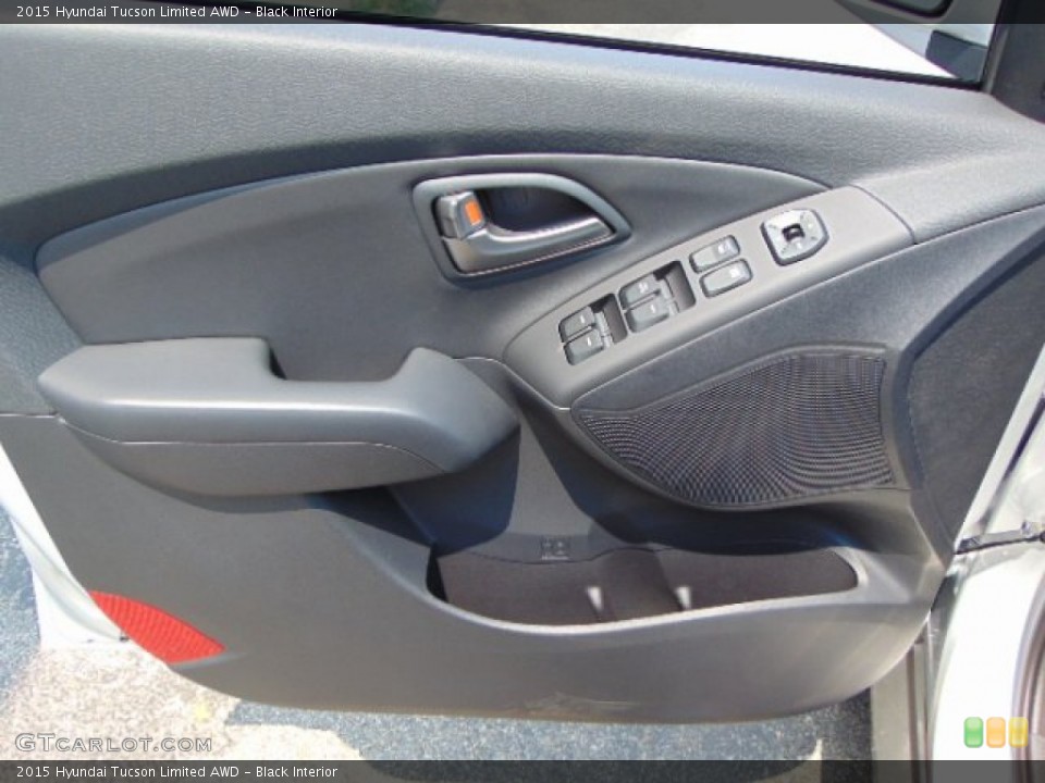 Black Interior Door Panel for the 2015 Hyundai Tucson Limited AWD #96133119