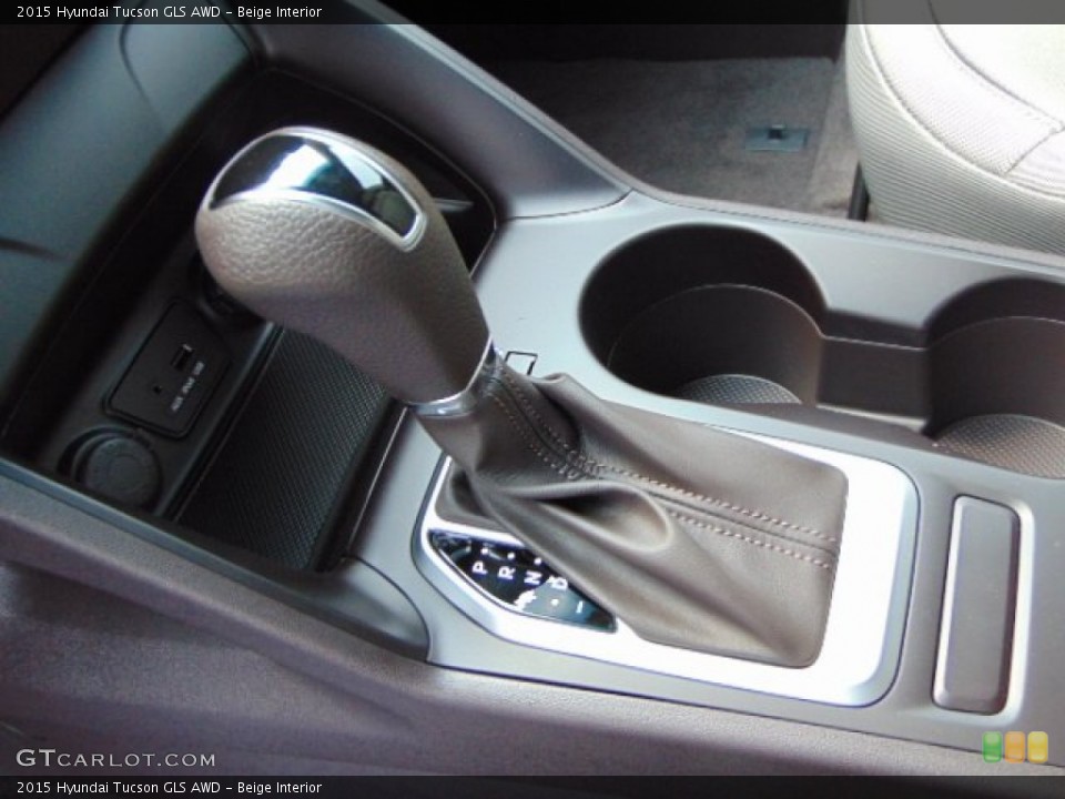 Beige Interior Transmission for the 2015 Hyundai Tucson GLS AWD #96133600