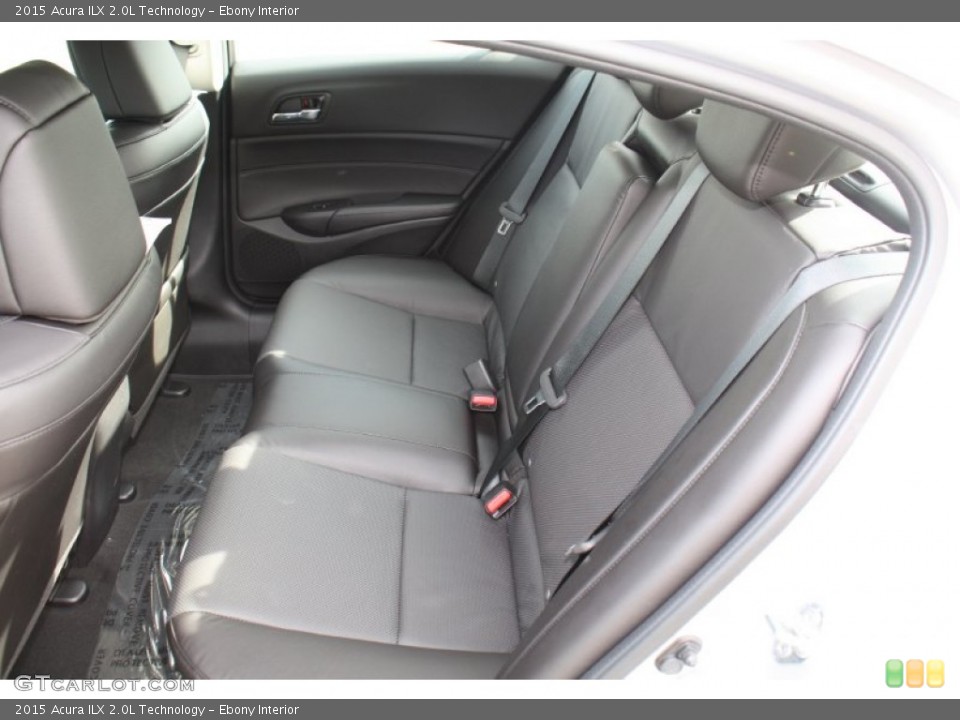 Ebony Interior Rear Seat for the 2015 Acura ILX 2.0L Technology #96139973