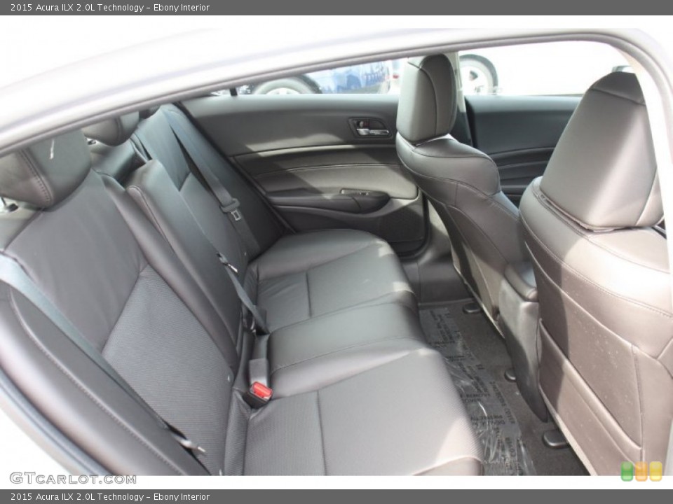 Ebony Interior Rear Seat for the 2015 Acura ILX 2.0L Technology #96140018