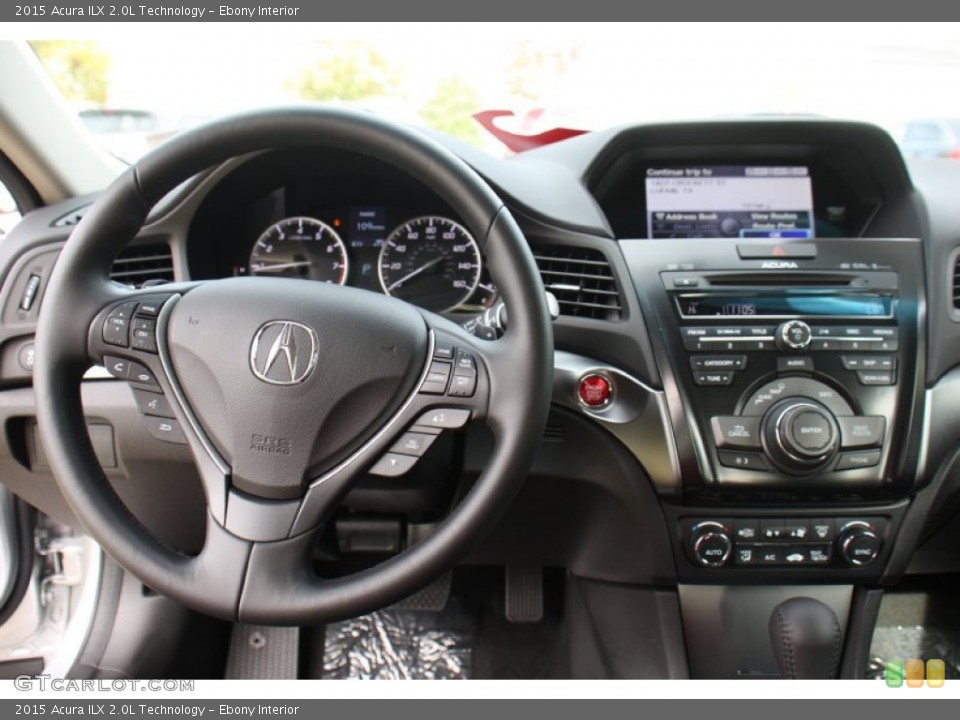 Ebony Interior Controls for the 2015 Acura ILX 2.0L Technology #96140129